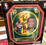 Sealed NBA Shawn Kemp Sonics Plaque