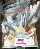 Lot of Travel Size Soap, Tooth Brush, Tooth Paste etc