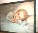 Vintage Framed Annie Benson Muller