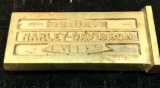 Brass Harley Davidson Foot Pedal- Heavy Brass