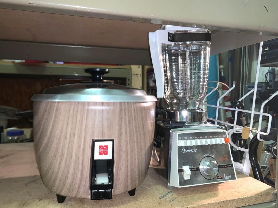 National Rice Cooker and Osterizer Blender