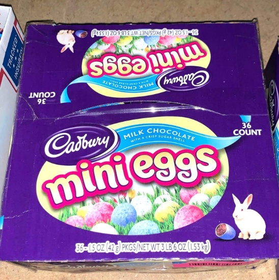 Case of 36-1.05 oz Cadbury mini eggs