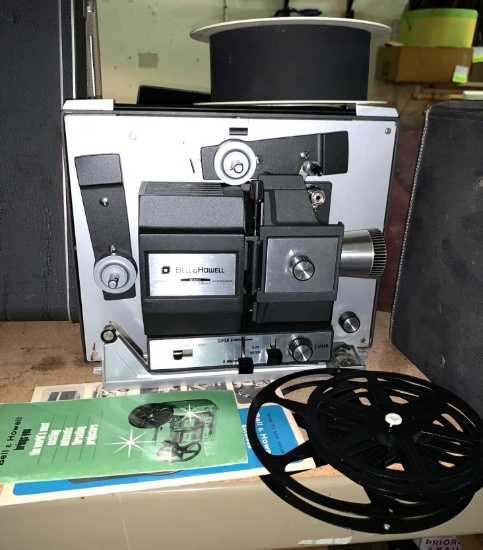 Bell and Howell Super 8 Movie Projector and Xtra Reel