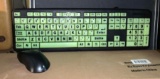 EZ Eyes Large - Print Keybord with Mouse