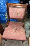 Antique Needle Point Chair