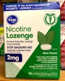 New Kroger Nicotine Mini Lozenge - in date