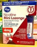 New Kroger Nicotine Mini Lozenge 81 total