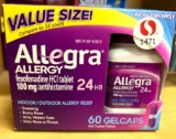 New Allegra Allergy 24 hr 60 caps - In Date