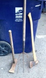 Long Handled Axe, Maul and Pitch Fork