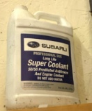 Jug of Subaru Coolant