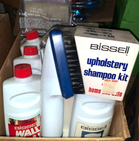 3 New Bissell Uphostery Shampoo Kits and 3 Bissell Wall to wall