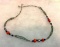 Red Coral, Turquoise, Lapis Trible 18