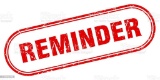 REMINDER-------Please Pick Up Your Items on Our Pick Up Days Mon & Tues from 930 am to 6pm