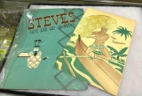 Vintage 1952 Menus- Steves Cafe and Gay 90's Room Drink Menu and The islander Drink Menu