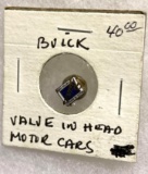 Vintage Buick Valve in Head Motor Cars (Pin)