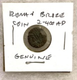 Roman Coin Empire Era Babout 16-18 Years old Struck in Copper/ Bronze