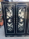 Black Lacquer with Mother of Pearl inlay Wardrobe 69