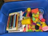 Play dough, Books and Color Pencils