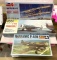 3 Vintage New Old Stock Aircraft Models