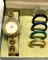 Original Gucci Gold Tone watch with Interchangeable Bezels