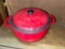 Lodge Red Dutch Oven