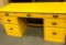 Solid Wood Desk with 6 Drawers 56