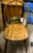 4 Matching Wood Dining room Chairs