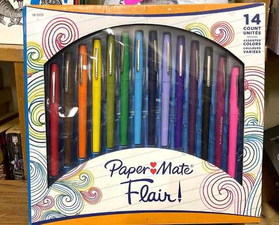 14ct Paper Mate Flair Felt Pens