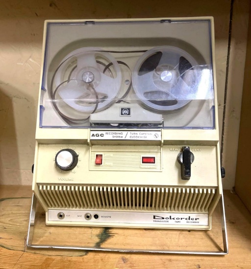 Vintage Dokorder transistor Tape Recorder