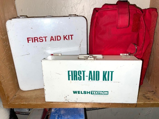 3 Like New First Aid Kits