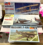 3 Vintage New Old Stock Aircraft Models