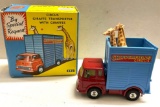 WOW!! Original Corgi Toys #503 Circus Giraffe Transporter with Giraffes- Complete with Box