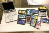 Gameboy Advance with Charger and lots of games