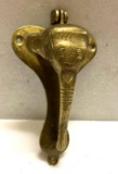 Vintage Brass Elephant Door Knocker 4