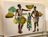 African Art On Canvas 30