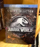 New Jurassic World 5 Blue Ray DVD Collection