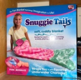 New Pink Mermaid Snuggle Tails