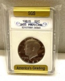 1981 S Kennedy Half Dollar- Graded