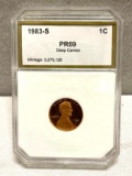 1983 S Penny- Graded