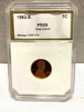 1982-S Penny- Graded