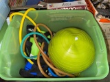 Fitness Lot- Ball, Bands etc