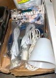 3 Light Fixtures and a wash-Matik RV Washer