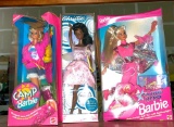 3 Vintage Barbies- New In Box