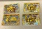 Lot of 4 Pokemon Cards
