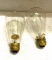2 Early 20th Cent light Bulb About 1910-15