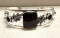 Hypersthene Black Onyx Bangle Bracelet