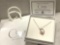 Swarovski Crystal Heart with Spinning Pink CZ Necklace with COA
