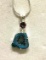 Teal Agate Slice 1.8