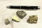 4 Smaller Pieces of Iron Pyrite 