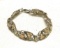 Sterling Silver 10kt Black Hills Gold Bracelet